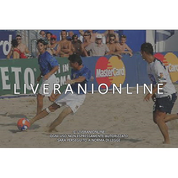 Lega Europea di Beach soccer Cervia 2005 nella foto: Massimo Agostini - Italia AGENZIA ALDO LIVERANI