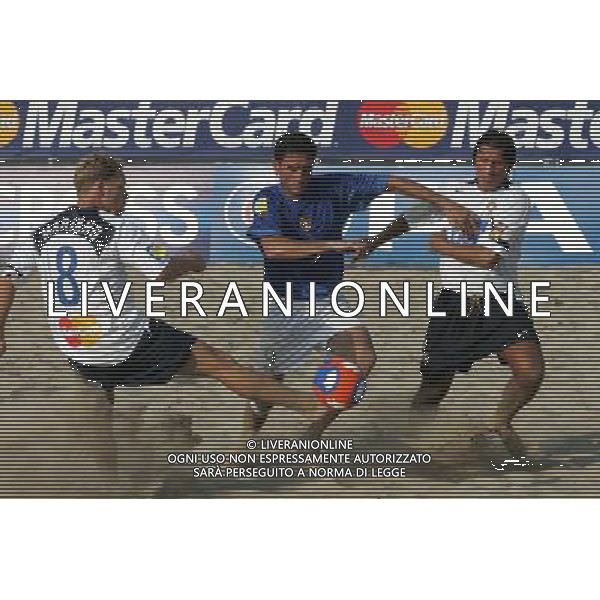 Lega Europea di Beach soccer Cervia 2005 nella foto: Massimo Agostini - Italia AGENZIA ALDO LIVERANI