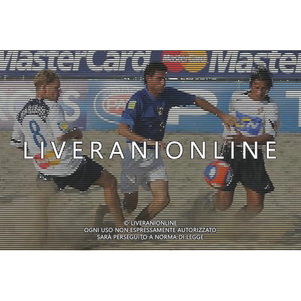 Lega Europea di Beach soccer Cervia 2005 nella foto: Massimo Agostini - Italia AGENZIA ALDO LIVERANI