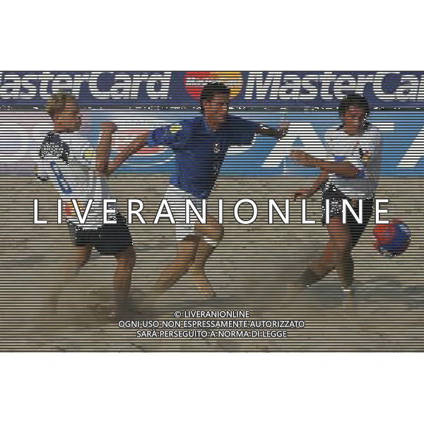 Lega Europea di Beach soccer Cervia 2005 nella foto: Massimo Agostini - Italia AGENZIA ALDO LIVERANI