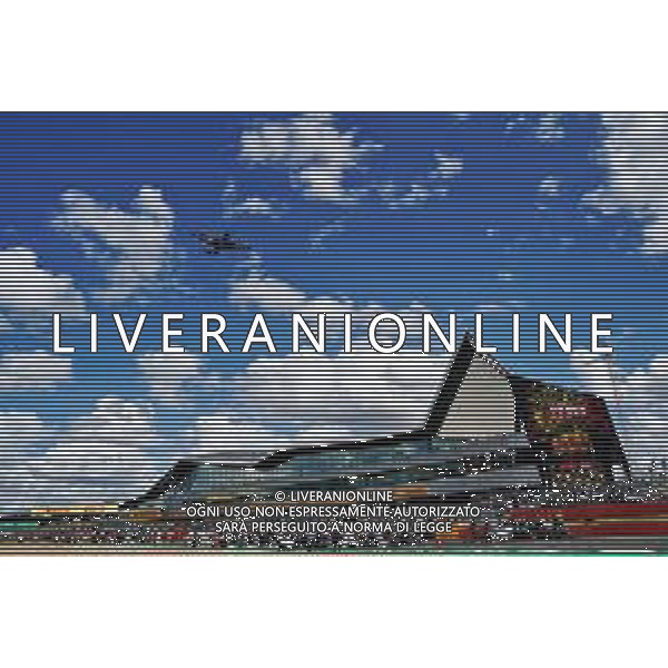 Grid atmosphere - Spitfire flyover. 02.08.2020. Formula 1 World Championship, Rd 4, British Grand Prix, Silverstone, England, Race Day. / AGENZIA ALDO LIVERANI SAS - ITALY ONLY EDITORIAL USE ONLY