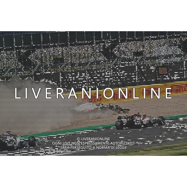 Kevin Magnussen (DEN) Haas VF-20 crashes out of the race. 02.08.2020. Formula 1 World Championship, Rd 4, British Grand Prix, Silverstone, England, Race Day. / AGENZIA ALDO LIVERANI SAS - ITALY ONLY EDITORIAL USE ONLY