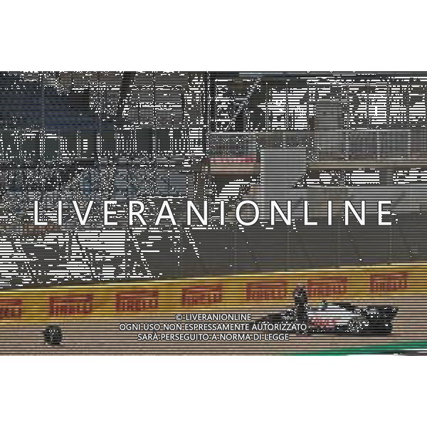 Kevin Magnussen (DEN) Haas VF-20 crashed out of the race. 02.08.2020. Formula 1 World Championship, Rd 4, British Grand Prix, Silverstone, England, Race Day. / AGENZIA ALDO LIVERANI SAS - ITALY ONLY EDITORIAL USE ONLY