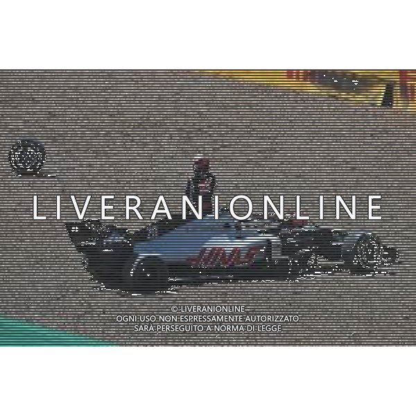 Kevin Magnussen (DEN) Haas VF-20 crashed out of the race. 02.08.2020. Formula 1 World Championship, Rd 4, British Grand Prix, Silverstone, England, Race Day. / AGENZIA ALDO LIVERANI SAS - ITALY ONLY EDITORIAL USE ONLY