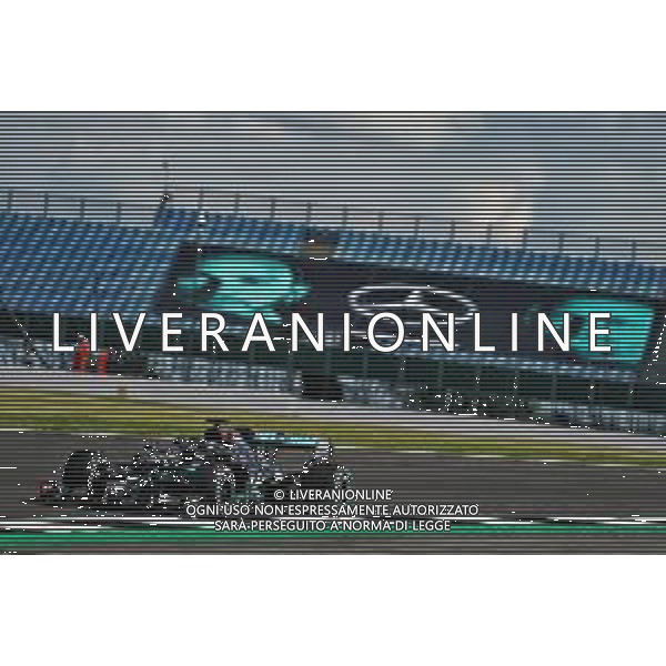 Lewis Hamilton (GBR) Mercedes AMG F1 W11. 02.08.2020. Formula 1 World Championship, Rd 4, British Grand Prix, Silverstone, England, Race Day. / AGENZIA ALDO LIVERANI SAS - ITALY ONLY EDITORIAL USE ONLY