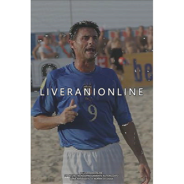 Lega Europea di Beach soccer Cervia 2005 nella foto: Massimo Agostini - Italia AGENZIA ALDO LIVERANI