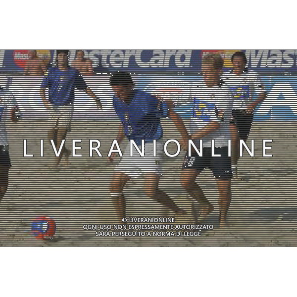 Lega Europea di Beach soccer Cervia 2005 nella foto: Massimo Agostini - Italia AGENZIA ALDO LIVERANI