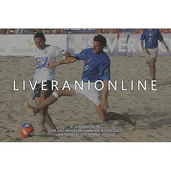 Lega Europea di Beach soccer Cervia 2005 nella foto: Massimo Agostini - Italia AGENZIA ALDO LIVERANI