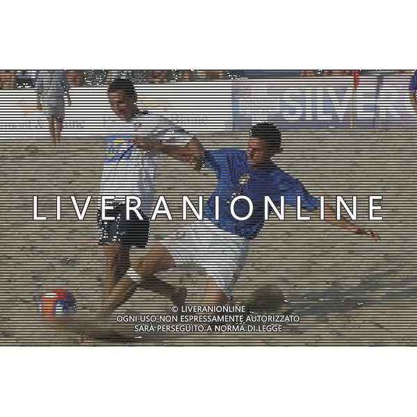 Lega Europea di Beach soccer Cervia 2005 nella foto: Massimo Agostini - Italia AGENZIA ALDO LIVERANI