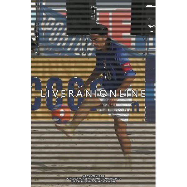 Lega Europea di Beach soccer Cervia 2005 nella foto: Gianni Fruzzetti - Italia AGENZIA ALDO LIVERANI