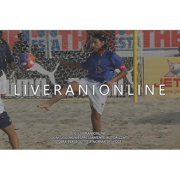 Lega Europea di Beach soccer Cervia 2005 nella foto: Gianni Fruzzetti - Italia AGENZIA ALDO LIVERANI