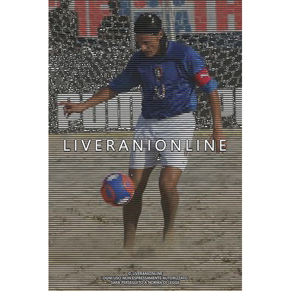 Lega Europea di Beach soccer Cervia 2005 nella foto: Gianni Fruzzetti - Italia AGENZIA ALDO LIVERANI