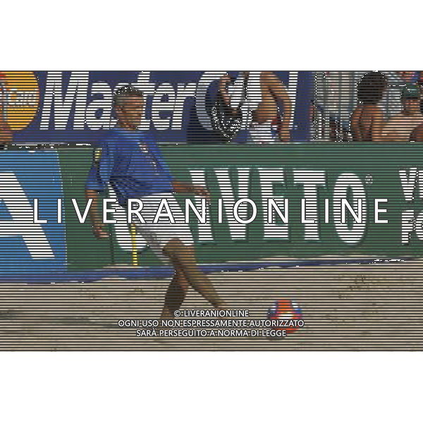 Lega Europea di Beach soccer Cervia 2005 nella foto: Maurizio Galli - Italia AGENZIA ALDO LIVERANI