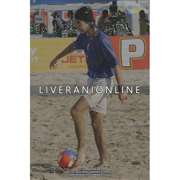 Lega Europea di Beach soccer Cervia 2005 nella foto: Roberto Pasquali - Italia AGENZIA ALDO LIVERANI