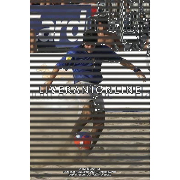 Lega Europea di Beach soccer Cervia 2005 nella foto: Roberto Pasquali - Italia AGENZIA ALDO LIVERANI