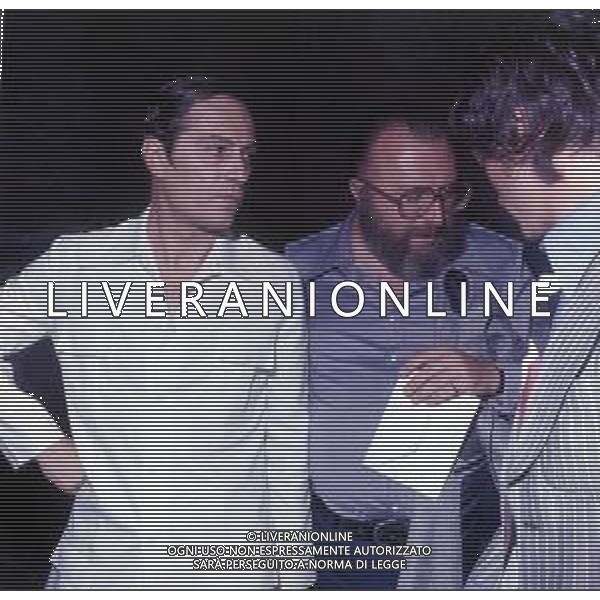 NINO MANFREDI, all\'anagrafe Saturnino Manfredi, attore, regista italiano - RETROSPETTIVA Nella foto con il regista Sergio Leone ©ARCHIVIO / AGENZIA ALDO LIVERANI SAS