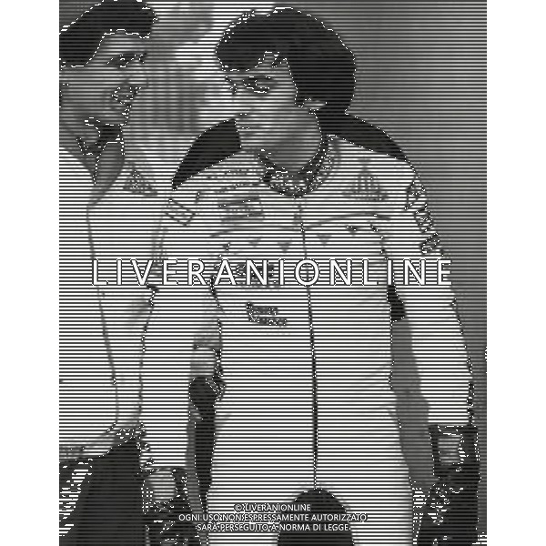 RETROSPETTIVA FRANCO UNCINI MOTOCICLISMO NELLA FOTO FRANCO UNCINI NELL\'ANNO 1983 FOTO W.PIGRUCCI-AG ALDO LIVERANI SAS