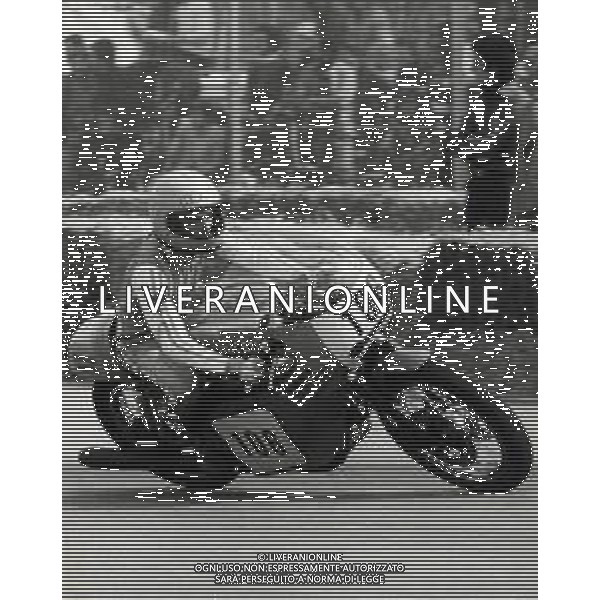 RETROSPETTIVA FRANCO UNCINI MOTOCICLISMO NELLA FOTO FRANCO UNCINI FOTO NINO CASSOTTI-AG ALDO LIVERANI SAS
