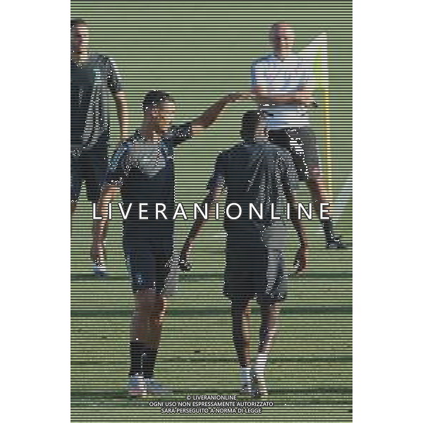 Torino 06.08.2020 Continassa Allenamento Juventus pre Champions League 2019/2020 ©Viganti/Agenzia Aldo Liverani Nella foto: cristiano ronaldo e blaise matuidi / AGENZIA ALDO LIVERANI SAS