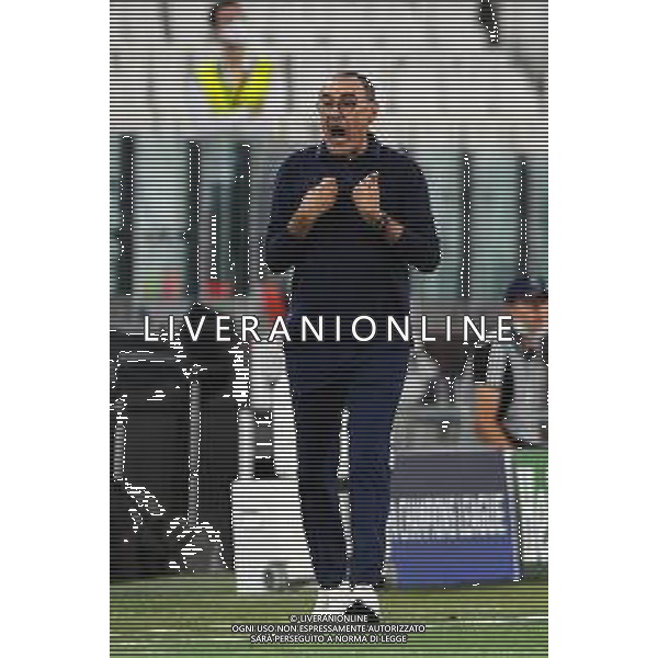 Torino 07.08.2020 Allianz Stadium Juventus vs Olympique Lione Champions League 2019/2020 ©Viganti/Agenzia Aldo Liverani Nella foto: maurizio sarri / AGENZIA ALDO LIVERANI SAS