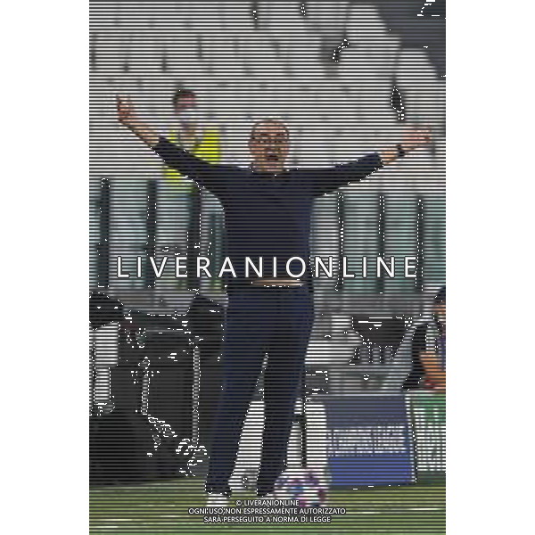 Torino 07.08.2020 Allianz Stadium Juventus vs Olympique Lione Champions League 2019/2020 ©Viganti/Agenzia Aldo Liverani Nella foto: maurizio sarri / AGENZIA ALDO LIVERANI SAS