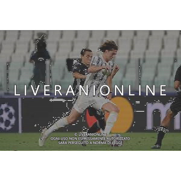 Torino 07.08.2020 Allianz Stadium Juventus vs Olympique Lione Champions League 2019/2020 ©Viganti/Agenzia Aldo Liverani Nella foto: adrin rabiot e maxence caqueret / AGENZIA ALDO LIVERANI SAS