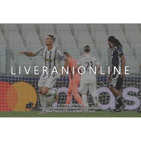 Torino 07.08.2020 Allianz Stadium Juventus vs Olympique Lione Champions League 2019/2020 ©Viganti/Agenzia Aldo Liverani Nella foto: esultanza dopo il gol di cristiano ronaldo / AGENZIA ALDO LIVERANI SAS