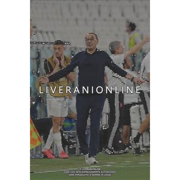 Torino 07.08.2020 Allianz Stadium Juventus vs Olympique Lione Champions League 2019/2020 ©Viganti/Agenzia Aldo Liverani Nella foto: maurizio sarri / AGENZIA ALDO LIVERANI SAS