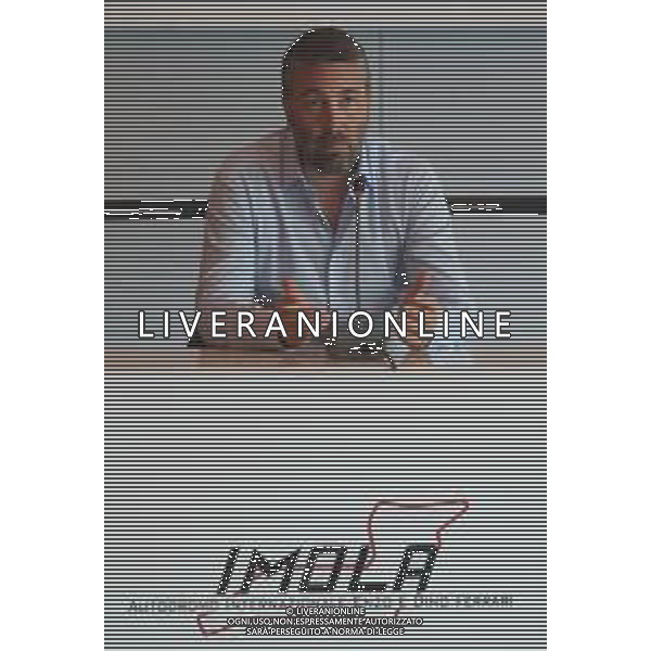 IMOLA 07 08 2020 AUTODROMO ENZO E DINO FERRARI NELLA FOTO UBERTO SELVATICO ESTENSE PRESIDENTE DI FORMULA IMOLA FOTO GIANNI SANNA-AG ALDO LIVERANI SAS