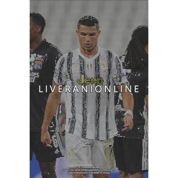 Torino 07.08.2020 Allianz Stadium Juventus vs Olympique Lione Champions League 2019/2020 ©Viganti/Agenzia Aldo Liverani Nella foto: cristiano ronaldo