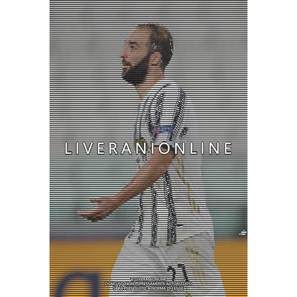 Torino 07.08.2020 Allianz Stadium Juventus vs Olympique Lione Champions League 2019/2020 ©Viganti/Agenzia Aldo Liverani Nella foto: gonzalo higuain