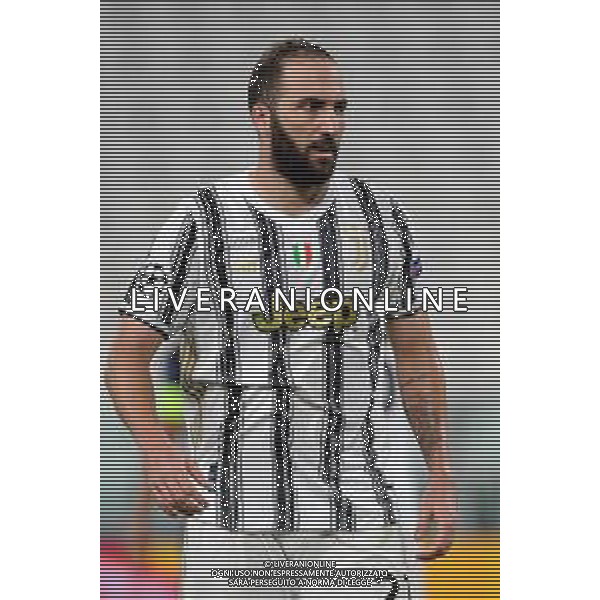 Torino 07.08.2020 Allianz Stadium Juventus vs Olympique Lione Champions League 2019/2020 ©Viganti/Agenzia Aldo Liverani Nella foto: gonzalo higuain