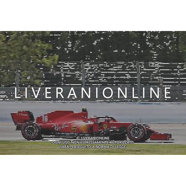 Charles Leclerc (MON) Ferrari SF1000. 08.08.2020. Formula 1 World Championship, Rd 5, 70th Anniversary Grand Prix, Silverstone, England, Qualifying Day. - www.xpbimages.com, EMail: requests@xpbimages.com © Copyright: Batchelor / XPB Images/ AGENZIA ALDO LIVERANI SAS - ITALY ONLY EDITORIAL USE ONLY