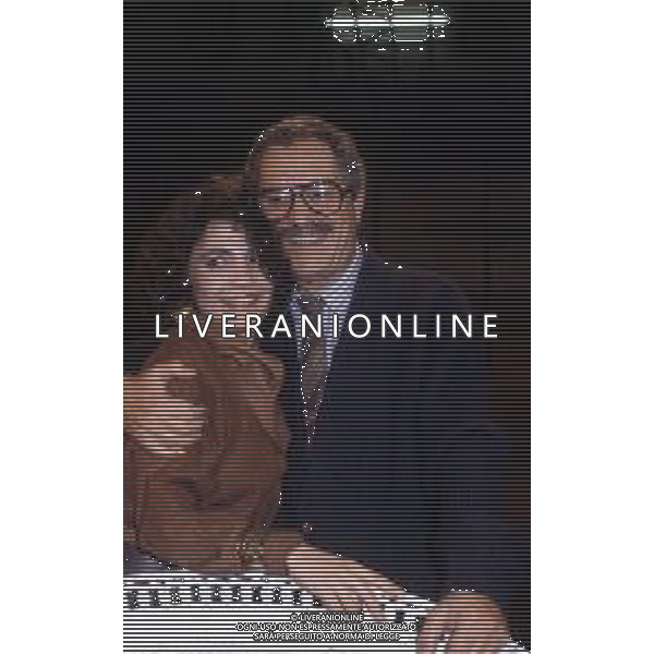 NINO ( Saturnino ) MANFREDI, ATTORE E REGISTA ITALIANO - RETROSPETTIVA NELLA FOTO CON LA FIGLIA ROBERTA NEL 1985 ©ARCHIVIO /AGENZIA ALDO LIVERANI SAS
