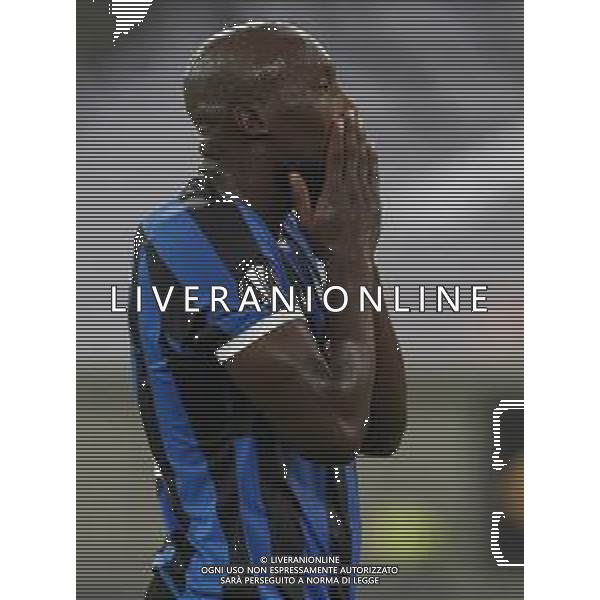 UEFA - EUROPA LEAGUE Germania Quarti di Finale 10/08/2020 Inter - Bayer Leverkusen nella foto: delusione Lukaku Romelu (f.c.Internazionale) ©Claudio Zamagni/Agenzia Aldo Liverani delusion of Lukaku Romelu (f.c.Internazionale) during UEFA EUROPA LEAGUE Germany Quarter-Finals match between F.C. Internazionale and Bayer Leverkusen at Merkur Spiel-Arena in Dusseldorf on August 10 2020. photo credit by Claudio Zamagni/Aldo Liverani Photo Agency/AGENZIA ALDO LIVERANI SAS