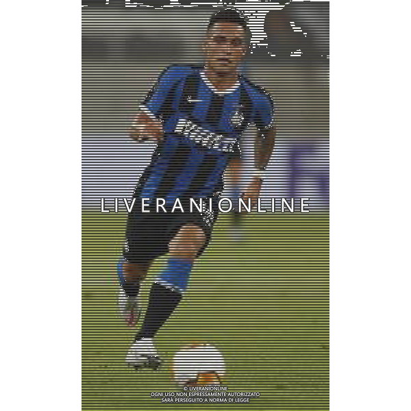 UEFA - EUROPA LEAGUE Germania Quarti di Finale 10/08/2020 Inter - Bayer Leverkusen nella foto: Martinez Lautaro (f.c.Internazionale) ©Claudio Zamagni/Agenzia Aldo Liverani Martinez Lautaro (f.c.Internazionale) during UEFA EUROPA LEAGUE Germany Quarter-Finals match between F.C. Internazionale and Bayer Leverkusen at Merkur Spiel-Arena in Dusseldorf on August 10 2020. photo credit by Claudio Zamagni/Aldo Liverani Photo Agency/AGENZIA ALDO LIVERANI SAS