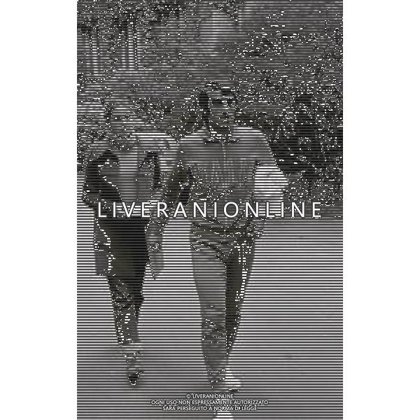 1972 ALLENAMENTO NAZIONALE ITALIANA DI CALCIO NELLA FOTO PIETRO ANASTASI AG ALDO LIVERANI SAS