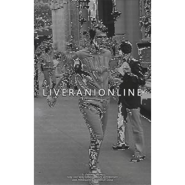 1972 ALLENAMENTO NAZIONALE ITALIANA DI CALCIO NELLA FOTO ROBERTO BETTEGA AG ALDO LIVERANI SAS