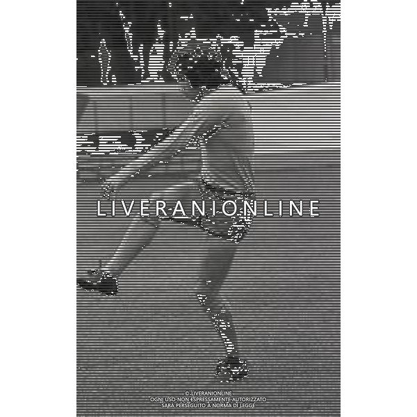 1972 ALLENAMENTO NAZIONALE ITALIANA DI CALCIO NELLA FOTO GIORGIO CHINAGLIA AG ALDO LIVERANI SAS