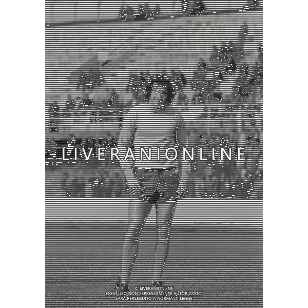 1972 ALLENAMENTO NAZIONALE ITALIANA DI CALCIO NELLA FOTO GIORGIO CHINAGLIA AG ALDO LIVERANI SAS