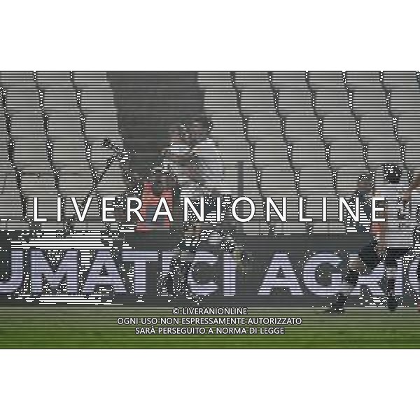 Playoff - Spezia vs Chievo - Campionato di Calcio Serie B 2019/2020, 11 agosto 2020 La Spezia, Italia Nella foto: Andrej Galabinov (Spezia) esultanza gol @LM/Matteo Papini AG ALDO LIVERANI SAS