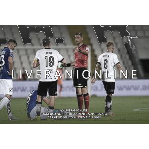 Playoff - Spezia vs Chievo - Campionato di Calcio Serie B 2019/2020, 11 agosto 2020 La Spezia, Italia Nella foto: Arbitro Eugenio Abbatista di Molfetta @LM/Matteo Papini AG ALDO LIVERANI SAS