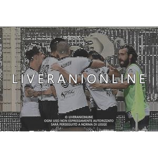 Playoff - Spezia vs Chievo - Campionato di Calcio Serie B 2019/2020, 11 agosto 2020 La Spezia, Italia Nella foto: Giulio Maggiore (Spezia) esultanza secondo gol @LM/Matteo Papini AG ALDO LIVERANI SAS