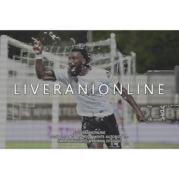 Playoff - Spezia vs Chievo - Campionato di Calcio Serie B 2019/2020, 11 agosto 2020 La Spezia, Italia Nella foto: Nzola (Spezia) esultanza terzo gol @LM/Matteo Papini AG ALDO LIVERANI SAS