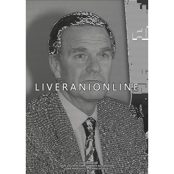 1991 MILANO CONFERENZA STAMPA AIC NELLA FOTO AVVOCATO SERGIO CAMPANA AG ALDO LIVERANI SAS