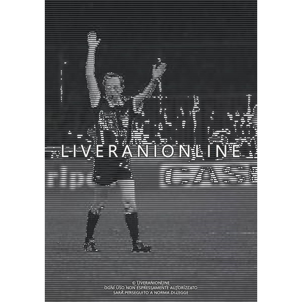 15-04-1992 GENOVA COPPA CAMPIONI 6 GIORNATA SAMPDORIA PANATHINAIKOS 1-1 NELLA FOTO ARBITRO Kurt Röthlisberger AG ALDO LIVERANI SAS