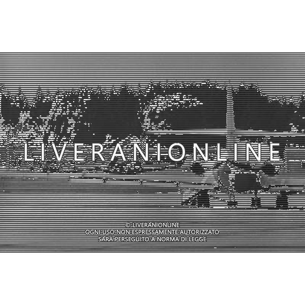 Olimpiadi Monaco 1972 Attentato al villaggio Olimpico L\'aeroporto di Furstenfeldbrucke con i due elicotteri della tragedia foto Dufoto / Ag.Giovanni Liverani / Ag.Aldo liverani