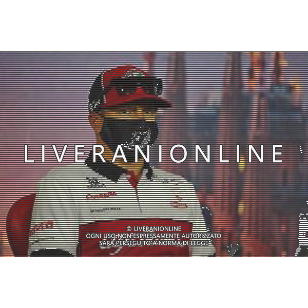 Kimi Raikkonen (FIN) Alfa Romeo Racing in the FIA Press Conference. 13.08.2020. Formula 1 World Championship, Rd 6, Spanish Grand Prix, Barcelona, Spain, Preparation Day. - www.xpbimages.com, EMail: requests@xpbimages.com © Copyright: Filipe / XPB Images/AGENZIA ALDO LIVERANI SAS - ITALY ONLY EDITORIAL USE ONLY