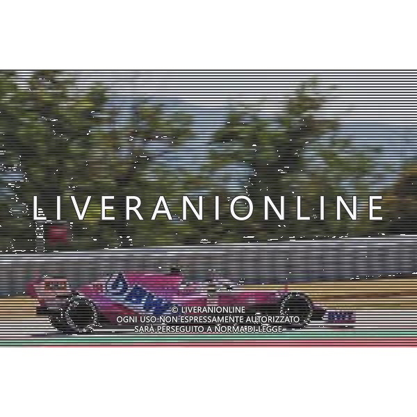 Lance Stroll (CDN) Racing Point F1 Team RP20. 14.08.2020 Formula 1 World Championship, Rd 6, Spanish Grand Prix, Barcelona, Spain, Practice Day. - www.xpbimages.com, EMail: requests@xpbimages.com © Copyright: Batchelor / XPB Images/AGENZIA ALDO LIVERANI SAS - ITALY ONLY EDITORIAL USE ONLY