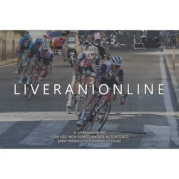 15-08-2020 Giro Di Lombardia; 2020, Trek - Segafredo; Ciccone, Giulio; Nibali, Vincenzo; Mollema, Bauke; Como; ©SIROTTI / AGENZIA ALDO LIVERANI SAS